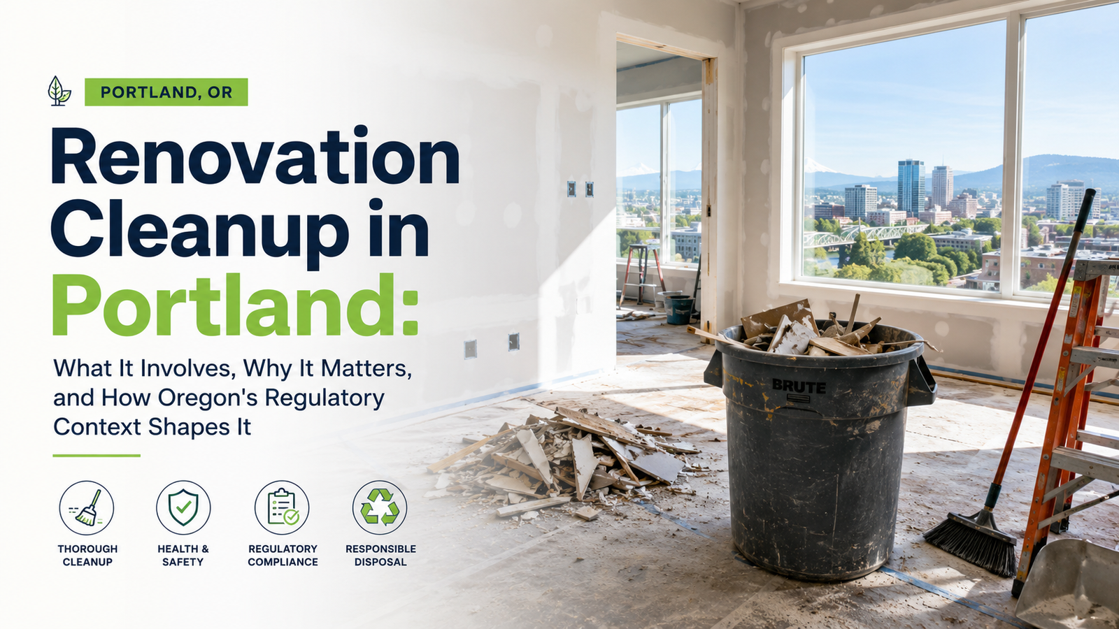 Renovation Cleanup in Portland: What It Involves, Why It Matters, and How Oregon's Regulatory Context Shapes It